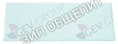 Стекло термостойкое двери пиццы печи VETRO001 GGF для Е44А, E4/A