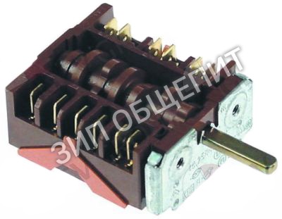 Переключатель 005213 Electrolux, 5 положений для ACF∕E4, ACF∕E4-3KW, ECF∕E4, ECF∕E4-3KW, FCF∕E4, FCF∕E4-3KW, JCF∕E4, NCF∕E4