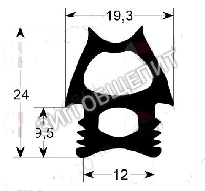 Уплотнитель Пароконвектомата ANGELO PO FC611E / FM611E