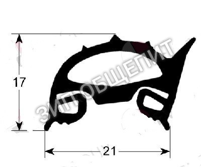 Уплотнитель  MBM FCE10 FCG10 FEP080-FGP080  FEP160-FGP160 FEMD107SC FEMD207SC-FGMD107SC-FGMD207-FEM107SC FEM207SC-FGM107SC-FGM20