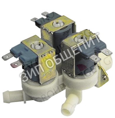 Клапан электромагнитный Z611123000 Fagor, прямой, тройн. для AE-061, AE-061W, AE-101, AE-101W, AE-102, AE-102W, AE-201, AE-202