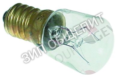 Лампа накаливания Oztiryakiler, IMPORT, 15Вт, 300 °C, для лампы духового шкафа