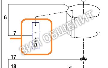 Шток безопасности комплект 29007 Robot Coupe для модели R101A / R201 / R201 Ultra / R101 XL