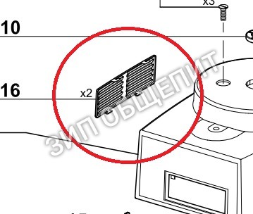 Крышка для вентиляции 104122S Robot Coupe для модели R101 XL / BLIXER 2 / CL20 / CL30A / R301 / R401 / R402