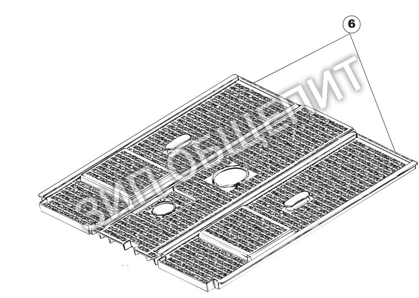 Фильтр 121139 Inoksan для Fast160D-PA / 915756