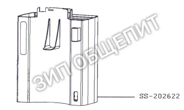 Резервуар SS-202622 для френч-пресса Tefal модели CM390811-87A