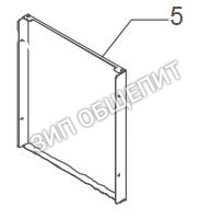 Задняя стенка позолоченная 5095185VO для кофемашины Bezzera модели ELLISSE