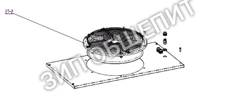 2554023d РЕШЕТКА ЗАЩ.ВЕНТ.КОН. ПЭП чер POLAIR SM 109 S, SM 111 S, SM 113 S, SM 115 S, SM 218 S, SM 222 S, SM 226 S