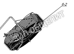 2556022d РЕШЁТКА ЗАЩ.ВЕНТ.ИСП.ММ20А (ПЭПбел) POLAIR SM 218 S, SM 222 S, SM 226 S