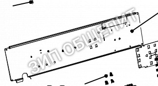 Планка держателя 0H6241A0 UNOX для модели XB893