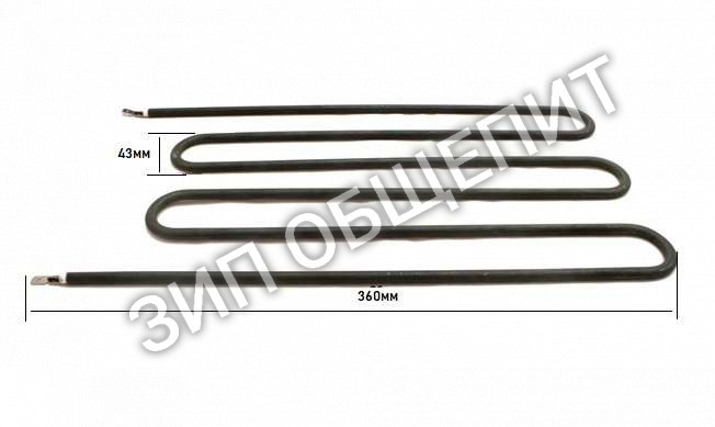Тэн GASTRORAG ZCK165BT-04 мармит 1200Вт