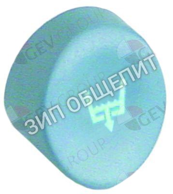 Выключатель нажимной кнопочный Dihr, серо-голуб., щёлочный насос для TEKNO-4-CF / TEKNO-4-LS / TEKNO-6 / TEKNO-6-Break-Tank